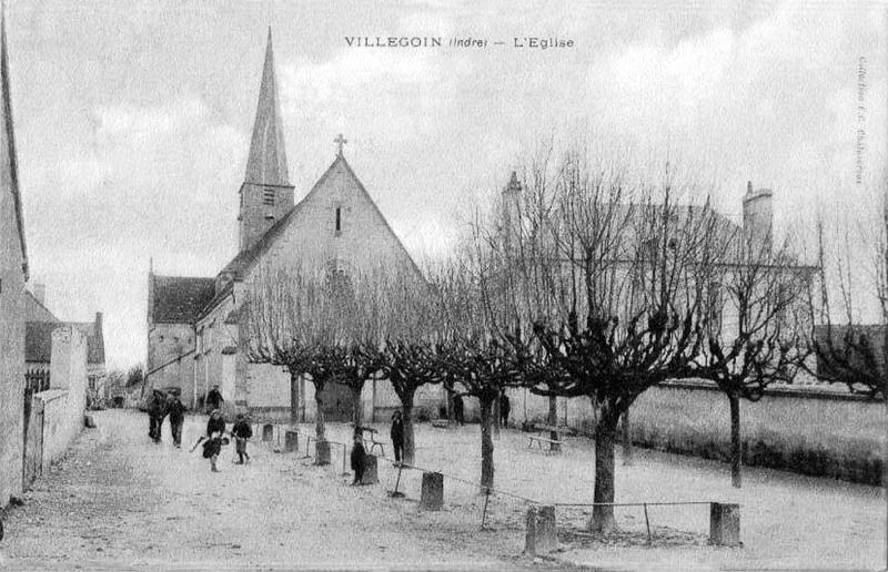 CPA_Villegouin_Eglise