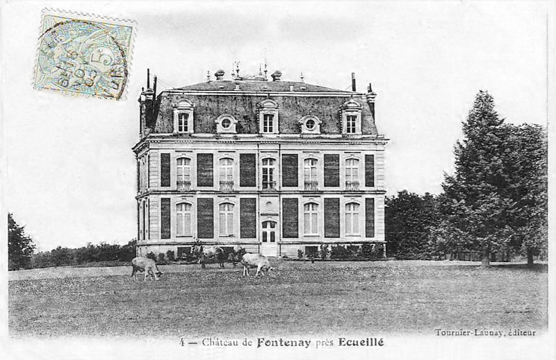 CPA_Ecueillé_ChateauFontenay2