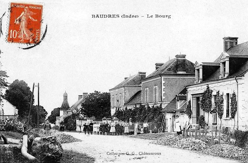 CPA_Baudres_leBourg